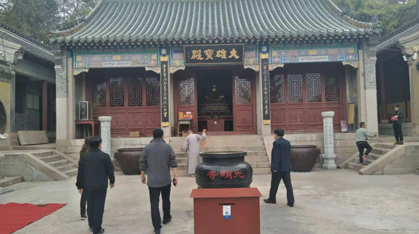 pg电子集团受邀赴日照市五莲县考察五莲山灼烁寺景区