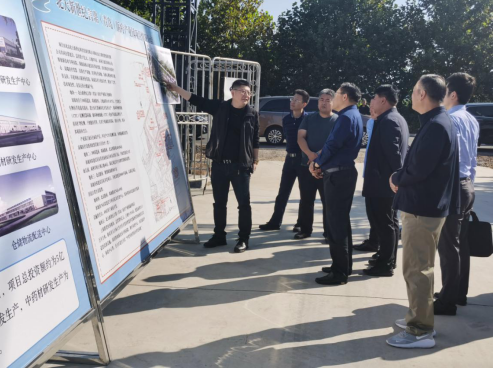 莱西市人民政府市长王清源一行指导旅行山东pg电子集团旗下新世纪pg电子（青岛）医疗工业园