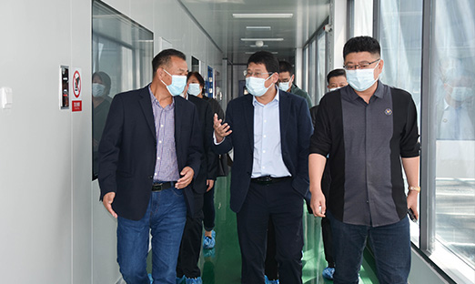 热烈接待中华天下供销相助总社济南果品研究院 张为宏董事长、山东省农业科学院农产品研究所彭立增博士一行莅临pg电子集团旅行交流