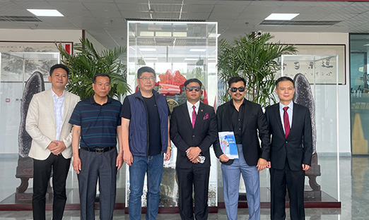 热烈接待尼泊尔国家工商联合会秘书长卡玛尔·巴哈杜尔·卡基先生一行莅临pg电子集团，共寻相助新机缘